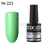 Гель-лак Oxxi 223 (світло-зелений, емаль), 10мл
