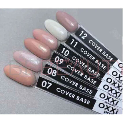 Oxxi Professional Cover Base №12, (натуральна рожево-тілесна), 10мл
