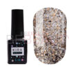 Гель-лак Kira Nails Shine Bright 002 (срібло з золотими блискітками), 6 мл