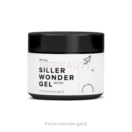 Siller 002 Wonder Gel (гель білий), 30 мл