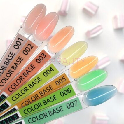 Kira Nails Color Base 003 (персиковий), 6 мл