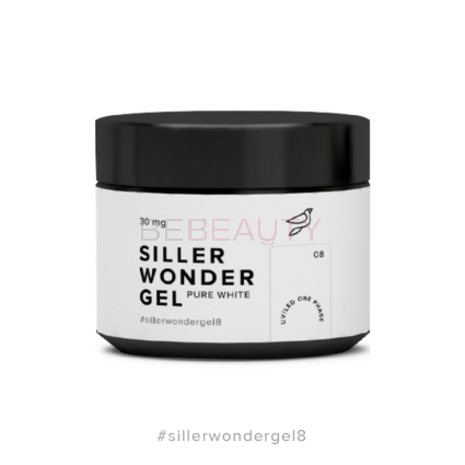 Siller 008 Wonder Gel (гель біліше білого), 30 мл