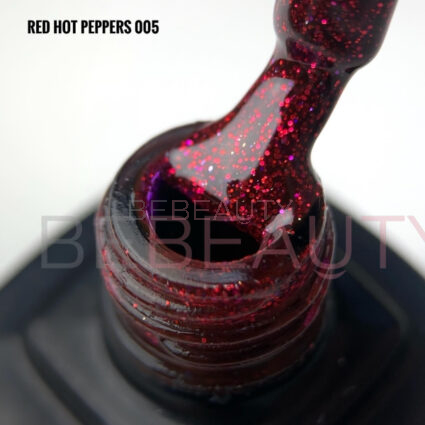 Гель-лак Red Hot Kira Peppers 005, 6 мл
