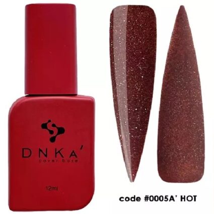 DNKa Cover Base 005A (коричнево-бордовий, світловідбиваючий), 12 мл