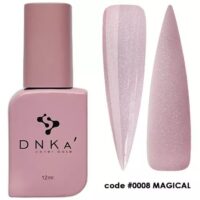 DNKa Cover Base 008 (лілово-рожевий з голографічним шиммером), 12 мл