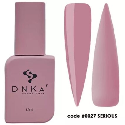 DNKa Cover Base 027 (пильно-рожевий з фіолетовим підтоном), 12 мл