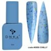 DNKa Cover Base 058 (блакитний з різнокольоровою поталлю),