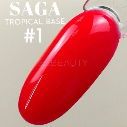 SAGA Tropical BASE 01 (червоний, неоновий), 8 мл