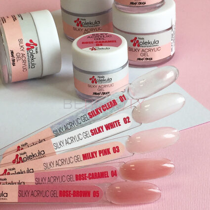 Molekula Silky Acrylic Gel 03 Milky Pink (молочно рожевий), 15 мл