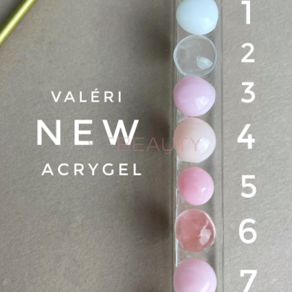 Valeri Acryl Gel 07 (ніжно-рожевий з мікроблиском), 15 мл