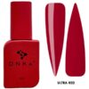 DNKa Гель-лак для нігтів ULTRA RED (червоний, емаль), 12 мл