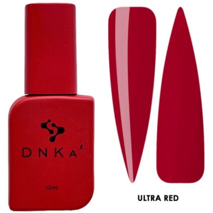 DNKa Гель-лак для нігтів ULTRA RED (червоний, емаль), 12 мл