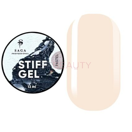 SAGA STIFF Gel гель-желе Pastel 02 (холодний беж), 13 мл