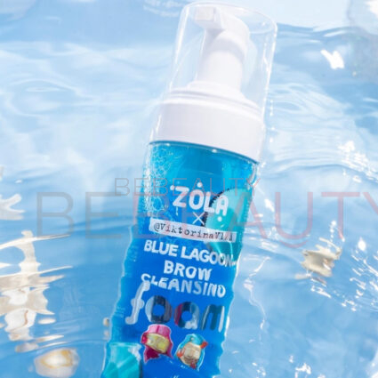ZOLA Viktorina Vika Піна для брів очищувальна блакитна BLUE LAGOON BROWCLEANSING 150 мл