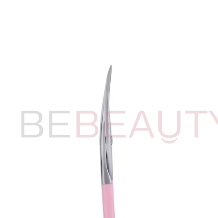 Ножиці для кутикули рожеві STALEKS BEAUTY & CARE 11/1