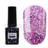 Гель-лак Kira Nails Shine Bright 008 (рожевий з блискітками), 6 мл