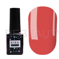 Гель-лак Kira Nails 053 (приглушений, малиново-рожевий колір, емаль), 6 мл