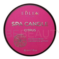 Edlen Spa candle Citrus – масажна свічка, 30 мл