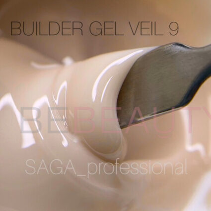 SAGA Builder Gel Veil 009 – гель (молочно-бежевий), 15 мл