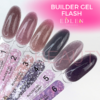 Edlen Builder Flash gel 001 – Гель для нігтів, світловідбивний, 15 мл