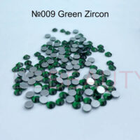 Стрази скляні SS4 009 (1440 шт.) Green Zircon