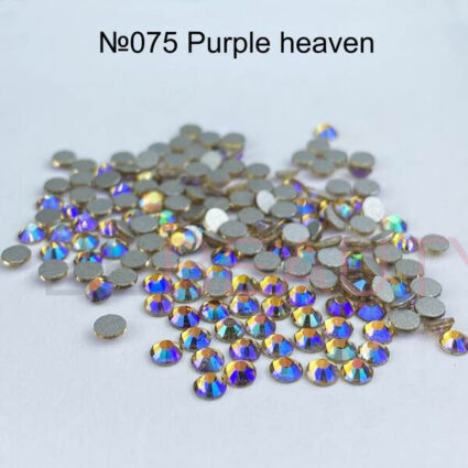Стрази скляні SS4 075 (1440 шт.) Purple heaven