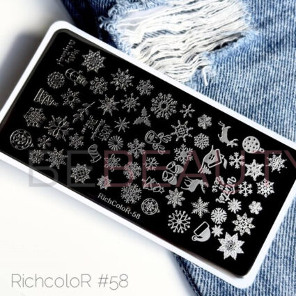 RichColor 058 – Пластина для стемпінгу