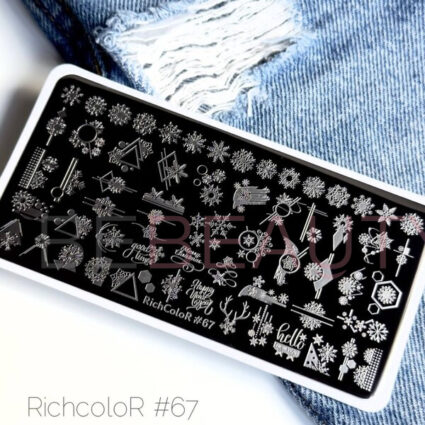 RichColor 067 – Пластина для стемпінгу