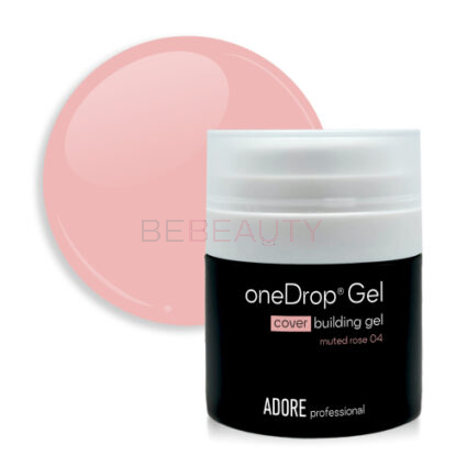 ADORE One Drop Gel 004 – Гель для нарощування , 30 мл (з вакуумною помпою)