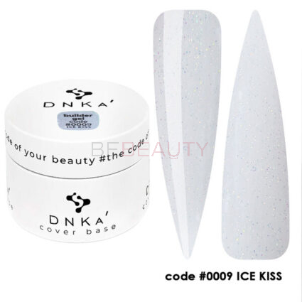 DNKa Builder Gel 009  гель (молочний із шимером) Ice Kiss, 30 мл