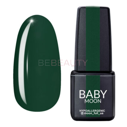 BABY MOON Green Sea 007 – гель-лак зелений хвойний, 6 мл.