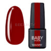 BABY MOON Red Chic 002 – гель-лак темно червоний, 6 мл.