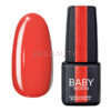 BABY MOON Red Chic 009 – гель-лак оранжево-червоний, 6 мл.