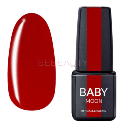 BABY MOON Red Chic 015 – гель-лак червоний, 6 мл.