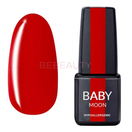 BABY MOON Red Chic 018 – гель-лак червоний, 6 мл.