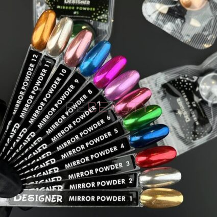 Designer Mirror powder 008 (Фіолетовий) – Дзеркальна втирка, 1 шт