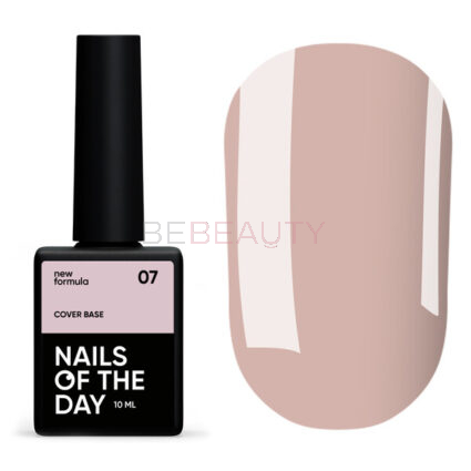 NAILSOFTHEDAY Cover base 007 NEW – латте, 10 мл