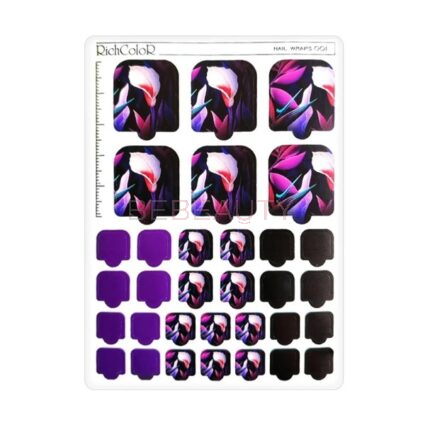 Richcolor Nail Wraps 001 Плівка для дизайну нігтів